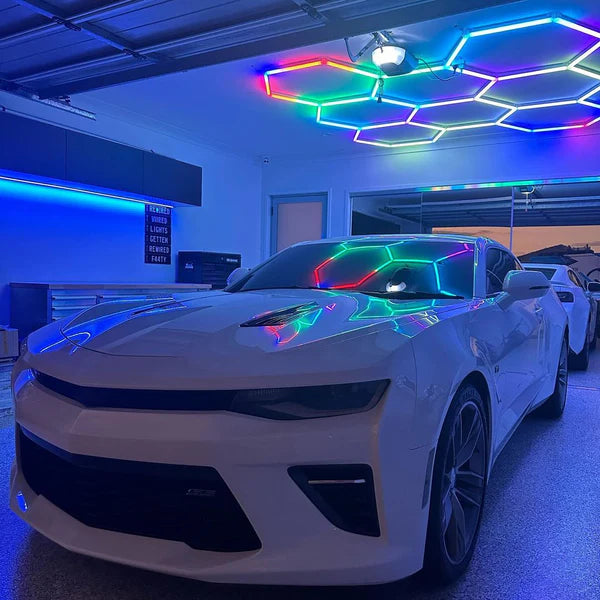Hexagon Lighting RGB 8 Grid System